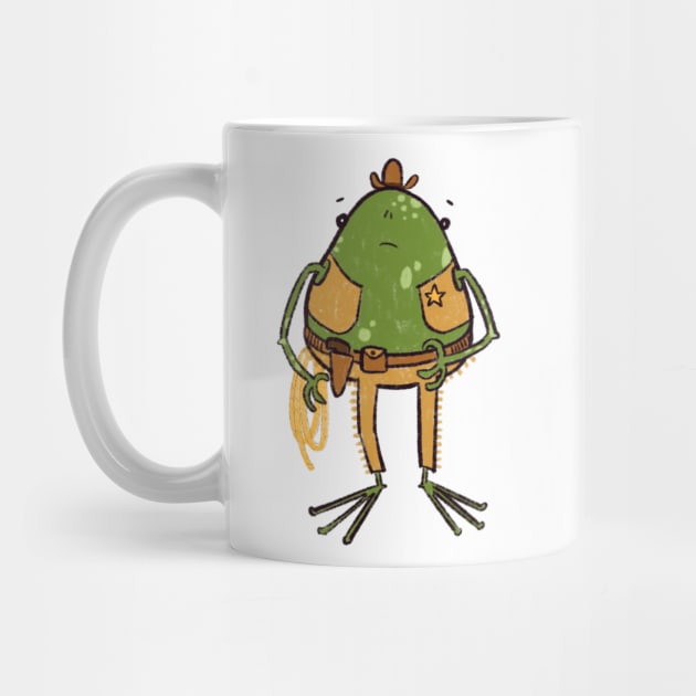 Frog Sheriff by adrienne-makes